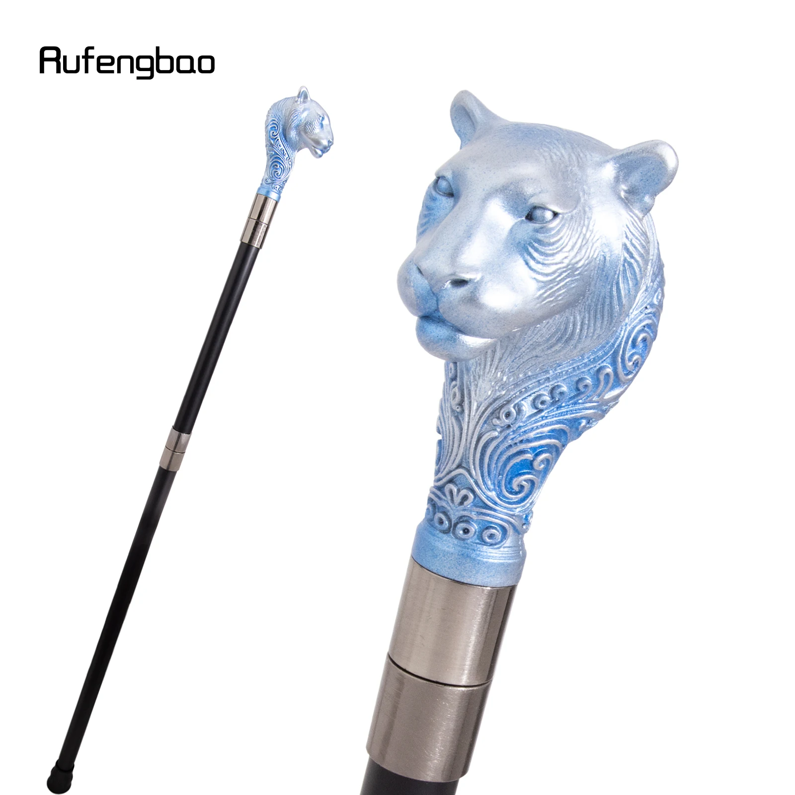 canne-de-marche-en-resine-bleue-avec-tete-de-leopard-canne-decorative-tendance-pour-halloween-pour-cosplay-et-fetes-92-cm