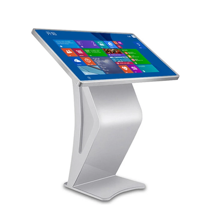 Interactive LCD Display Monitor 32/43/55 Inch Touch Screen Kiosk For Bank And Shopping Mall Use