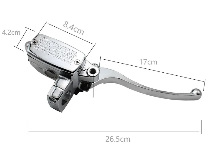 Rigth or Left Brake Master Cylinder for Baron BMS Retro Scooter SETS for 25mm Handlebar