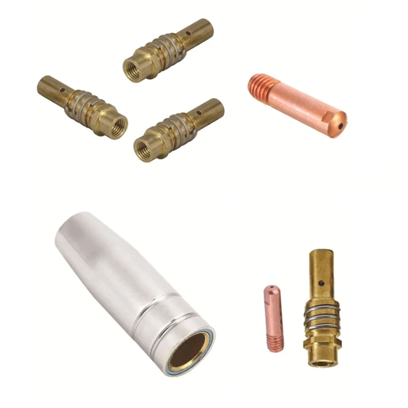 ABNO-MB-15AK MIG Welding Contact Tip 15AK 0.8Mm Protective Nozzle For Rilon Riland Jasic Welding Supplies Kit