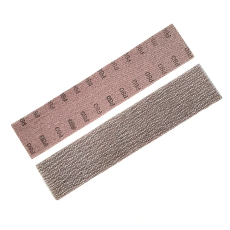 DM Dam Rectangular Dry Grinding Mesh Sand - 70x420mm Hand Planing Mesh for Car Putty Grinding