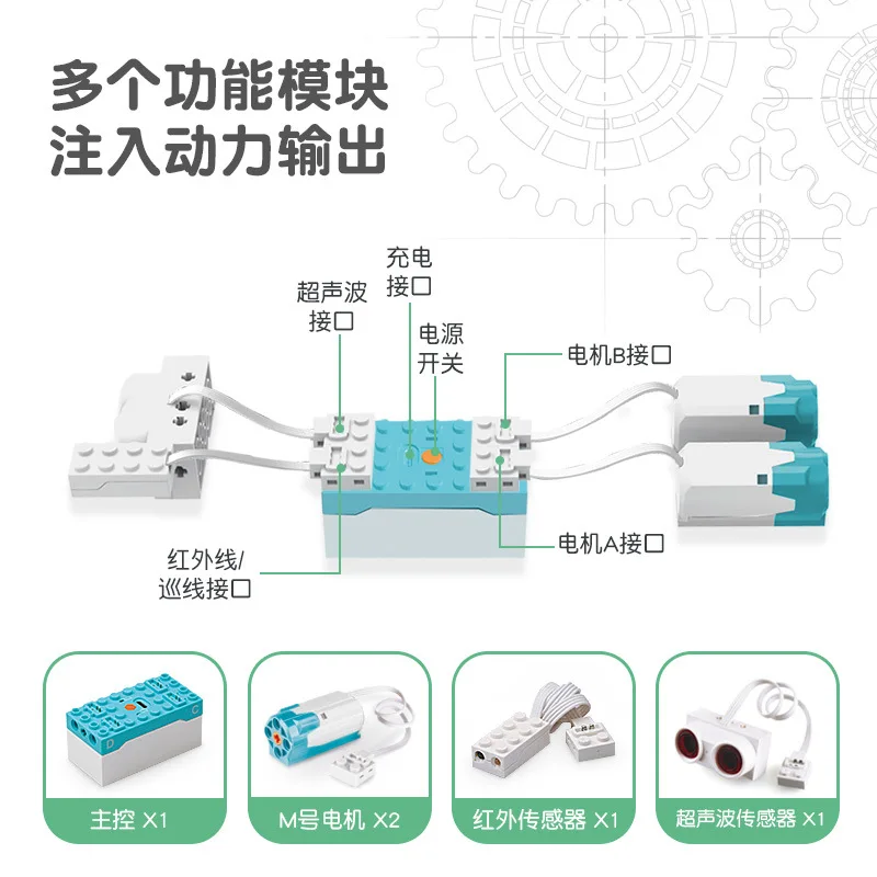 Build & Imagine Robot Building Blocks - STEM-Compatible DIY Model Kit, Transformative Robotics Toy for Kids' Creative Adventures