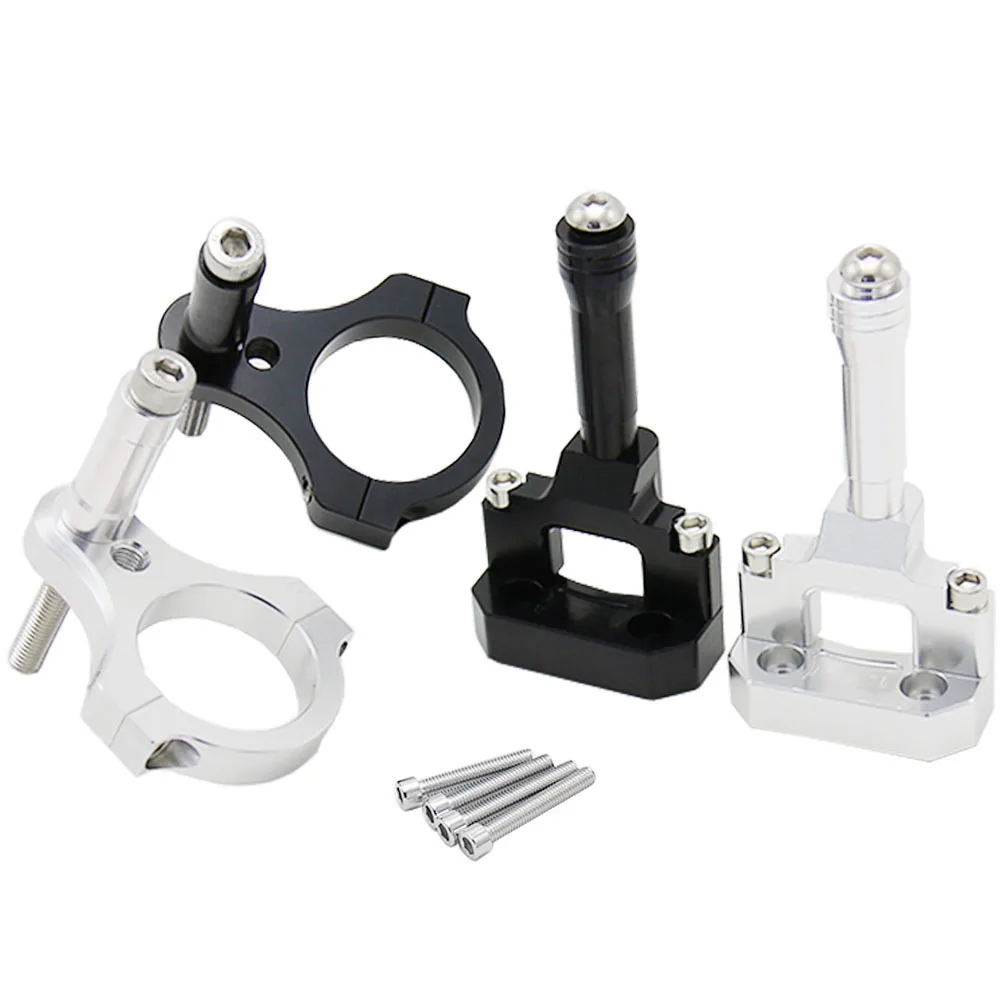 

CNC Aluminum Adjustable Steering Stabilize Damper Bracket Mount Kit For Motorcycle YAMAHA YZF R3 R25 MT-03 25 Electric Scooter