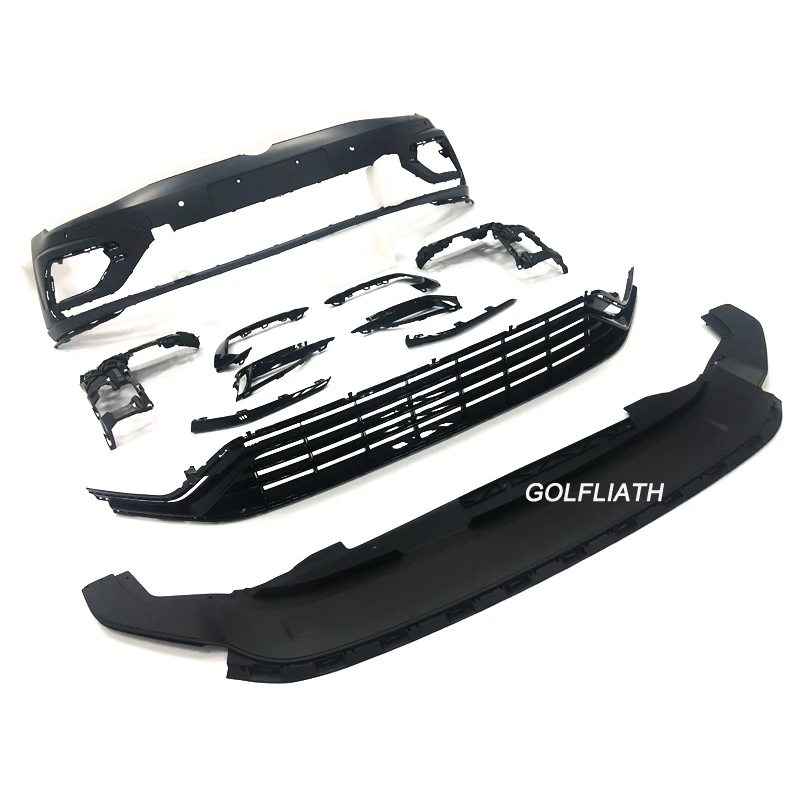 R Style Car Body Kits Front Bumper PP Plastic Front Car Bumper Bodykit For VW Volkswagen Golf 7 2018 2019