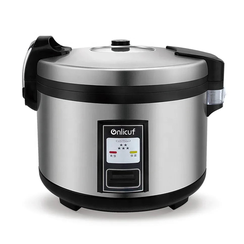 6L commercial use deluxe rice cooker stainless steel body 3D keep warm hotel use rice cooker multi functional cooker