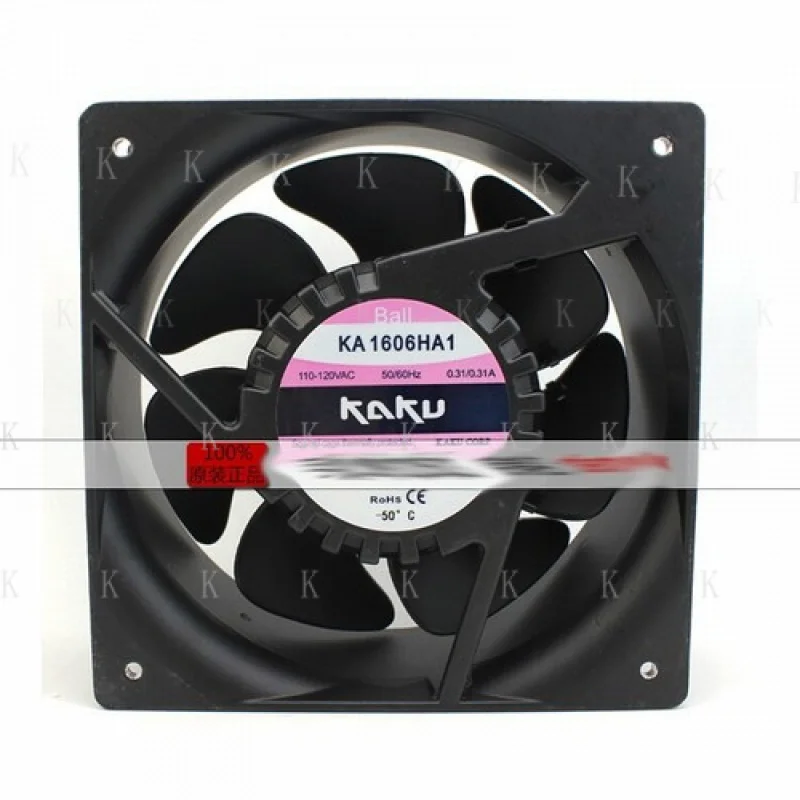 

C FOR KAKU KA1606HA1 AC110V 0.31A ball bearing IP55 waterproof axial flow fan