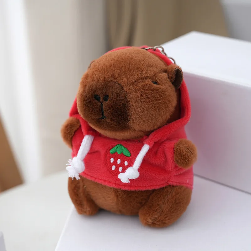 Llavero De Peluche Capybara – Colgante Suave Y Tierno Para Bolso, Mochila O Decoración