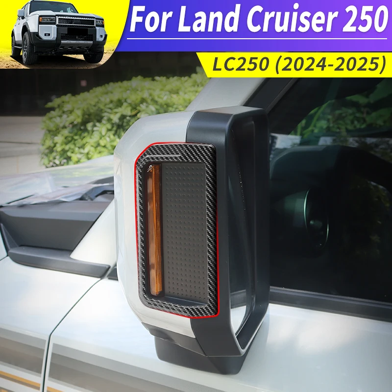 For Toyota Land Cruiser 250 Prado Lc250 2024 2025 1958 First Edition FJ250 Rearview Mirror Side Decoration Accessories Tuning