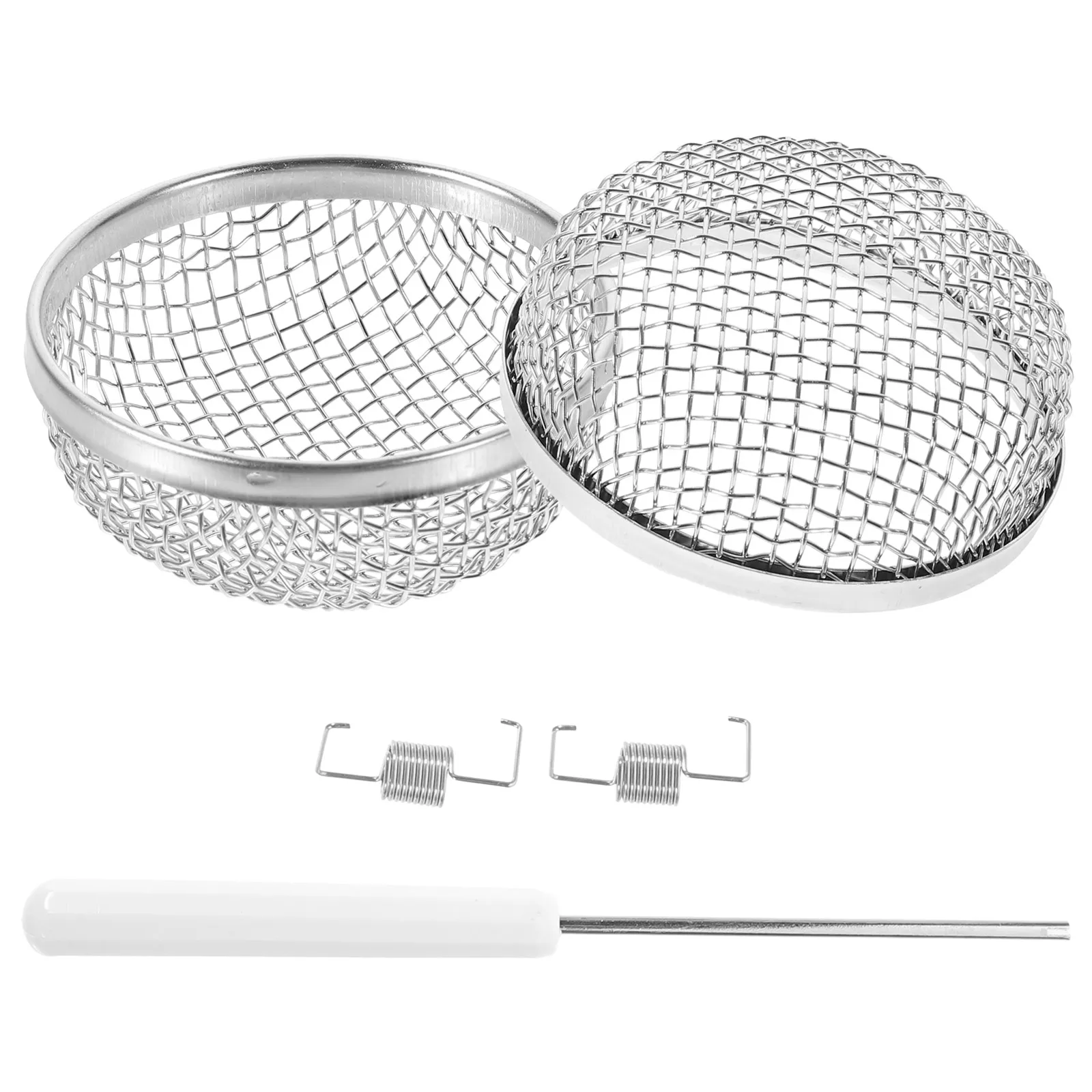 

2pcs 2.8 Inch Stainless Steel Ventilation Mesh Cover for Rv Water Heater Exhaust Camper Vent Screen Insect Proof