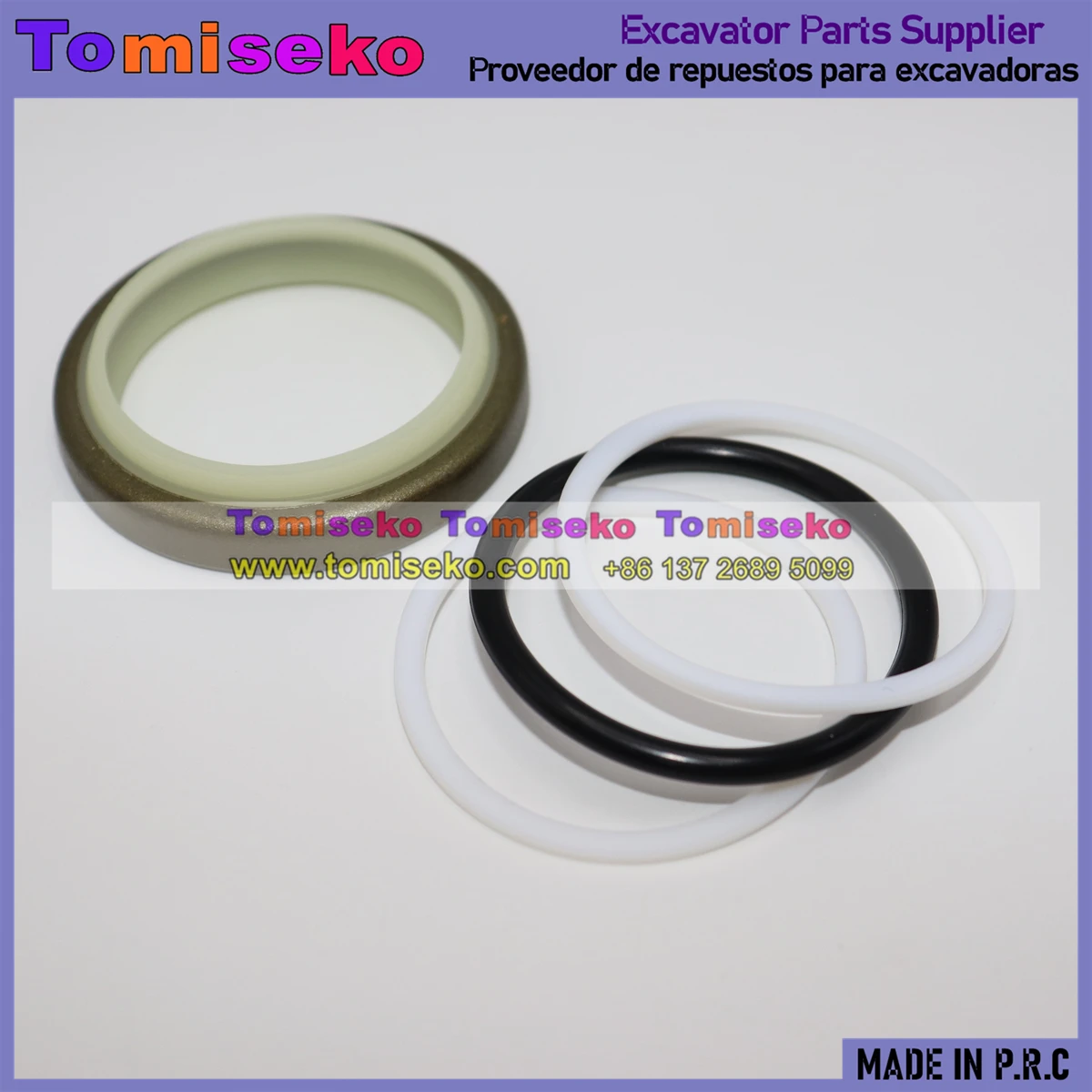 Track Adjuster Cylinder Seal Kit For Komatsu PC20-5 PC20-6 PC20-7 PC20R-8 PC20UU-3 Idler Cushion