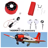 FMS 1400mm 1.4m T28 T-28D Trojan V4 Parts Propeller Spinner Motor Shaft Board Mount Landing Gear Retract etc RC Airplane Plane