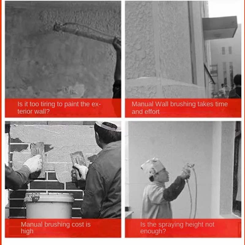 Pneumatic High-pressure Airless Spraying Machine Paint Spraying Machine Anti-theft Paint Steel Structure Painting Machine