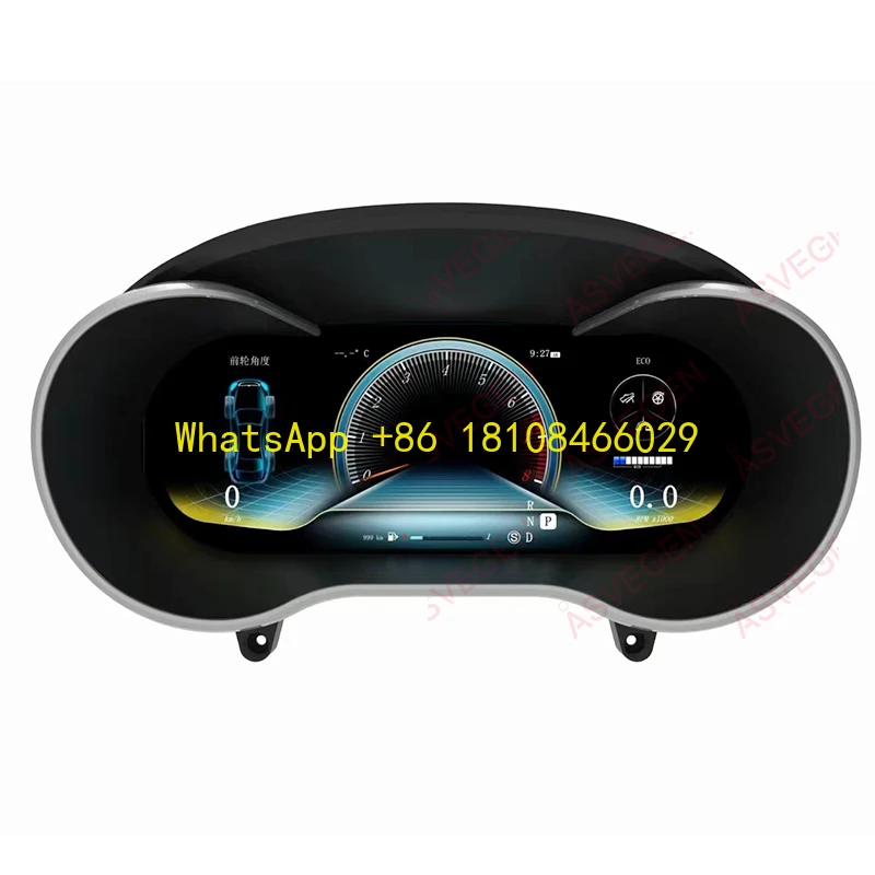 

WEIJUNPRO LCD Instrument Panel Cluster Dashboard Digital Speedometer for Mercedes Benz ML/GL/G/GLE/GLS