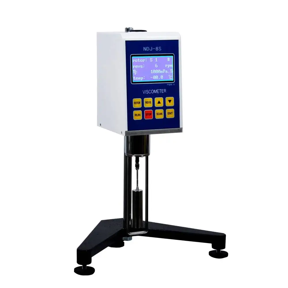 China Lab Testing  Digital Viscosimeter Viscometer Oil Glue High Sensor Rotating Viscosity Meter