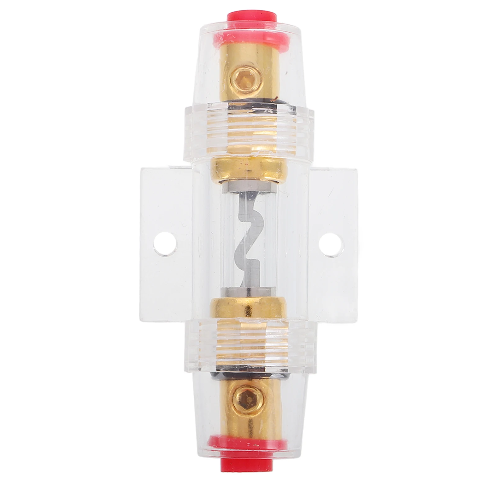 

80A Agu Fuse Holder 4-8 Awg Waterproof Inline Circuit Breaker For Car Audio Power Protection Automotive Stereo System