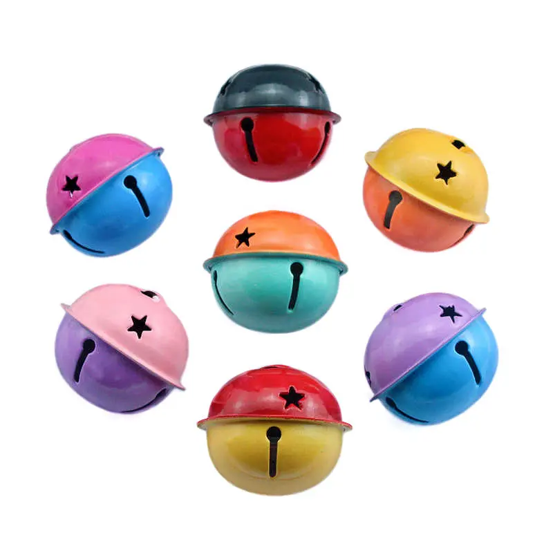 

2Pcs Christmas Bell 4x3.35cm For Children's Party Decoration Balls DIY Handmade Crafts Bag Keychain Accessories Pendants