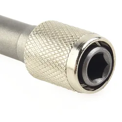 1pc SDS Socket Adapter 1/4 Hex Shank Screwdriver Holder Drill Bits Adapter Converter 60.6x10mm For Hammers Impact Drill Bits