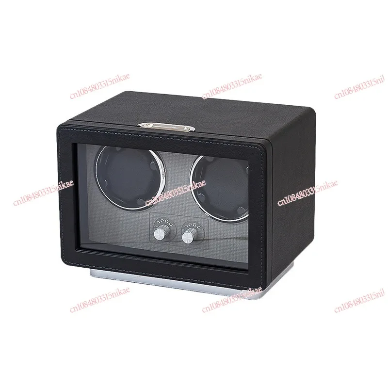 

2-Slot Automatic Watch Winder (German Standard) Vertical Electric Shaker & Watch Storage Case