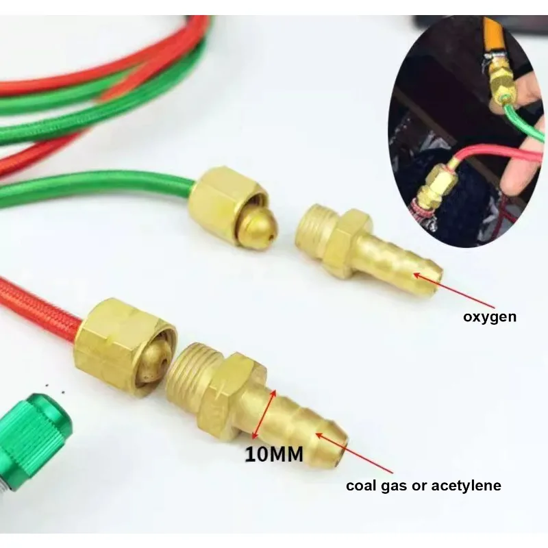 Jewelry Welding Torch Oxygen Joint, Welding Gas Copper Joint Accessories
