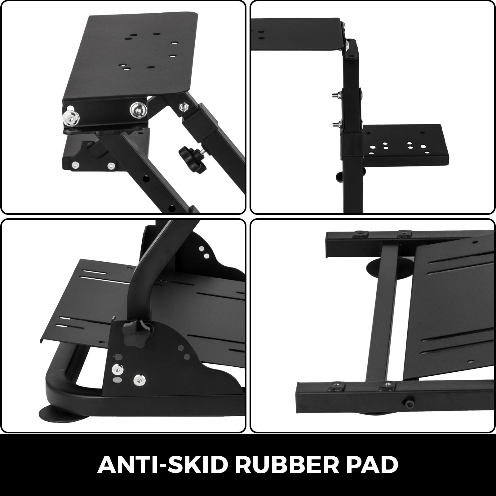 SIHAO Racing Steering Wheel Stand Height Adjustable For Logitech G25 G27 G29 G920 Wheel Stand Gaming Racing Simulator Steering view 5