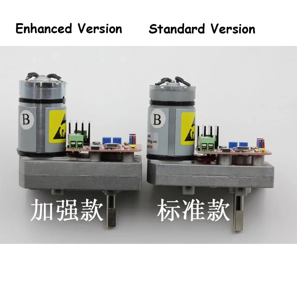 ASME-04B 超高トルク合金デジタルサーボ 380kg.cm 強化/標準大型産業用ロボットアーム RC ジンバルステアリングギア