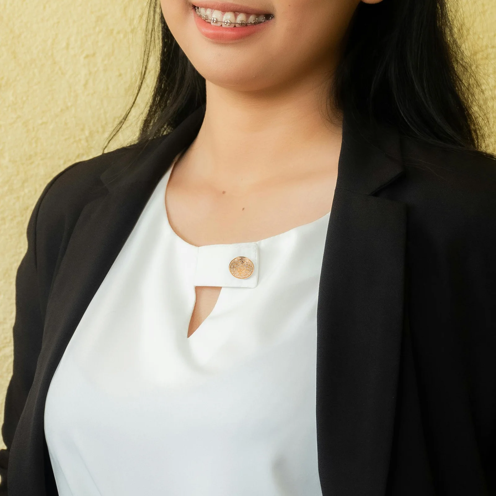 

30pcs 23Mm Metal Buttons Hollow Out Design Rust Proof Durable For Clothing Jackets Hats Jeans Diy Sewing Fastener Craft Decor