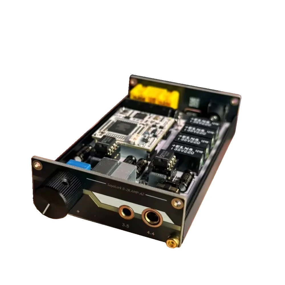

Class A Discrete FPGA R2R Portable Decoding Preamp Headphone Amplifier Small Tail USB Sound Card 24Bit 768Khz NOS Output