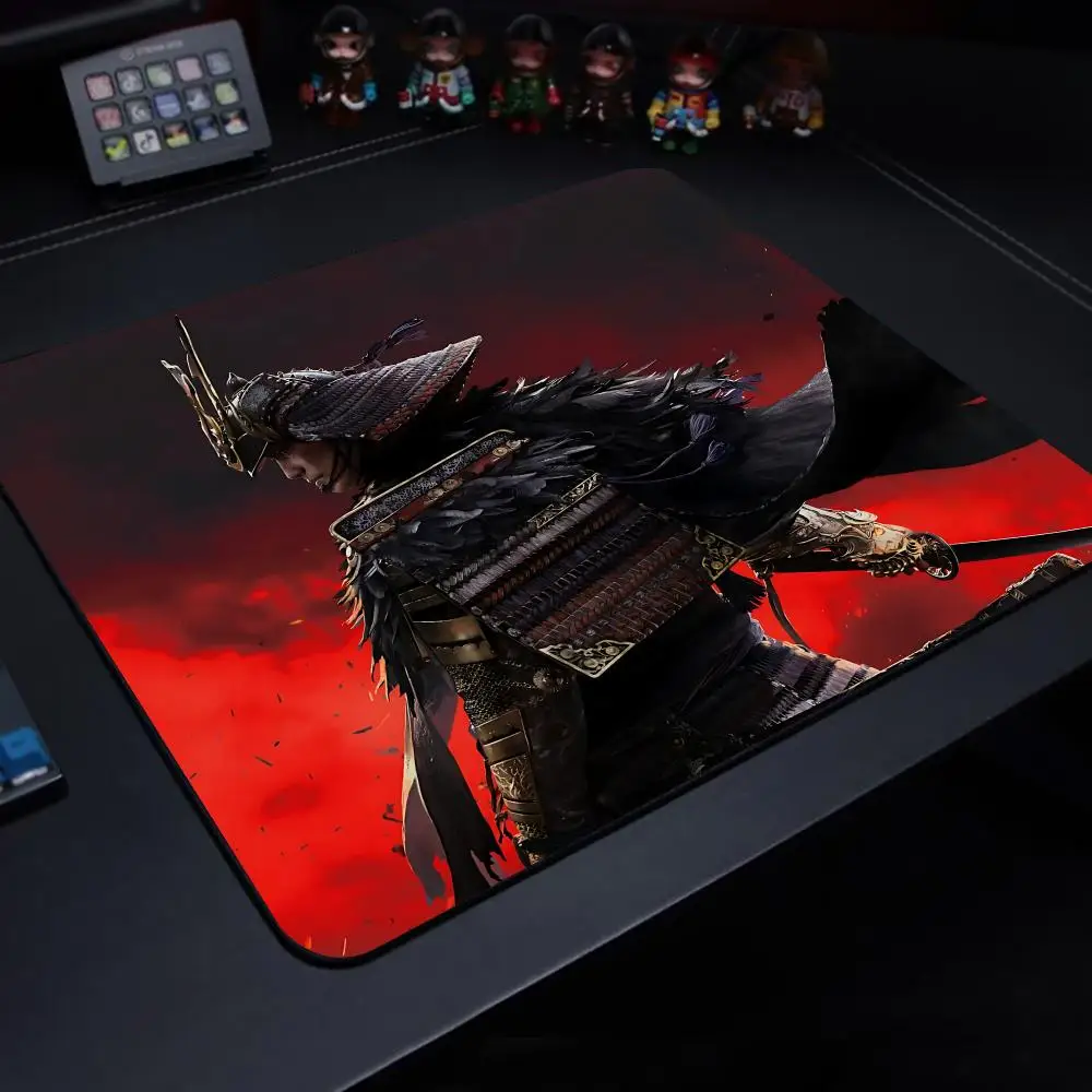 Onimusha Way of the Sword Mouse Pad Mousepad Small Office Computer Desk Mat Table Keyboard Big Mouse Pad Laptop Cushion