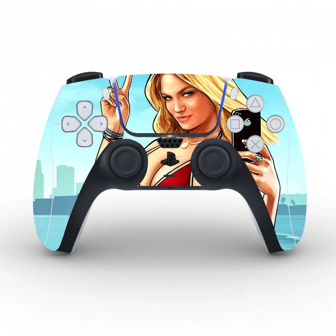 Grand Theft Auto V GTA 5 Protective Cover Sticker For PS5 Controller Skin Decal PS5 Gamepad Skin Sticker Vinyl