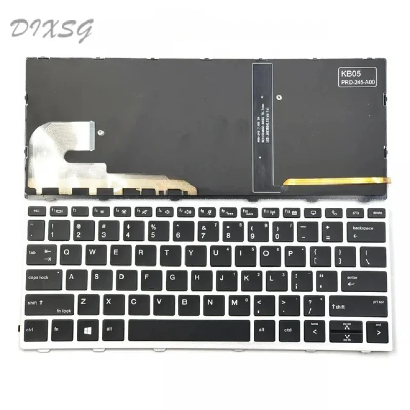 US new laptop keyboard for HP EliteBook 730 G5 735 G5 830 G5 836 G5 G6 L07666-001 L15500-251