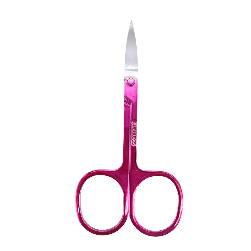 1 Pc Eyebrow Scissor Makeup Eyelash Trimmer Facial Hair Remover Manicure Nail Cuticle Scissors Beauty Tools