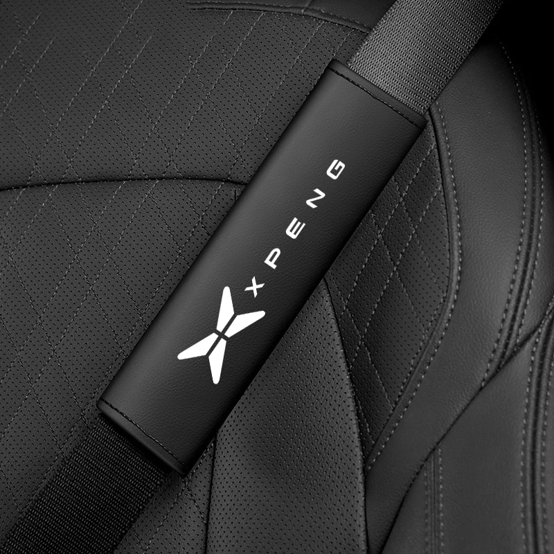 

Car Seat Belt Shoulder Cover Safety Breathable Protective Pad For Xiaopeng XPeng G3 G3i G6 G9 P5 P7 P7i X9 N5 Auto Accessories