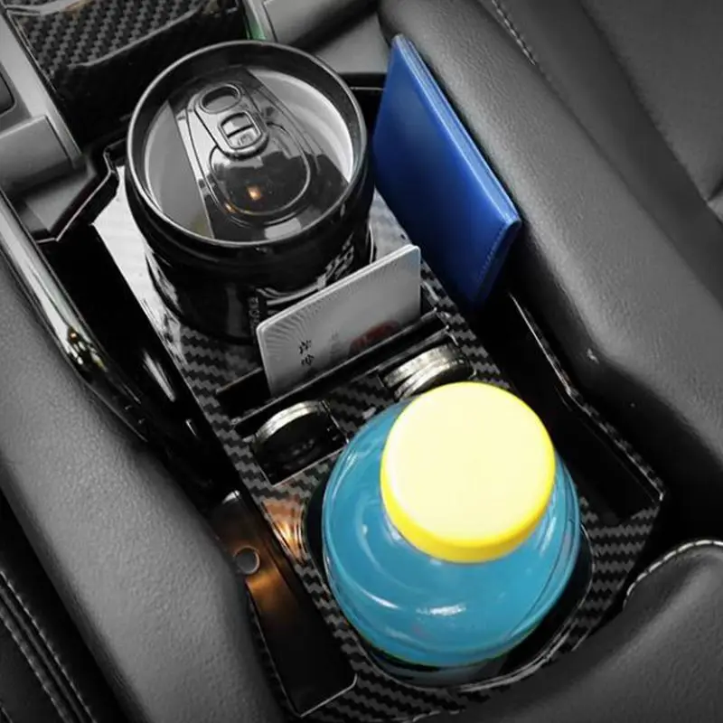 Central Control Water Cup Storage Box USB Mobile Phone Holder Storage Box Accessories For Honda Civic 10th 2017 2018 2019 2020