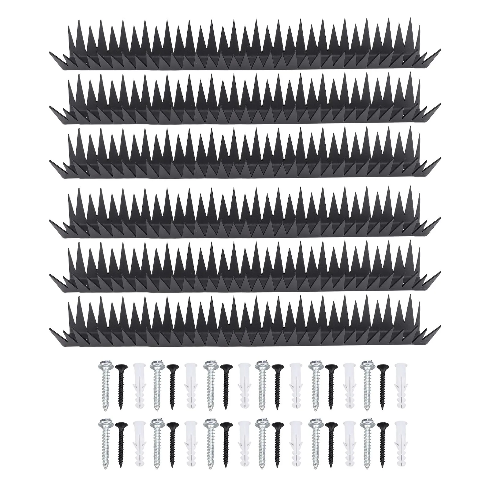Fence Spikes Metal Animal Deterrent Anti Climb Anti Theft Wall Spikes Security Wall Spikes for Home Outdoor