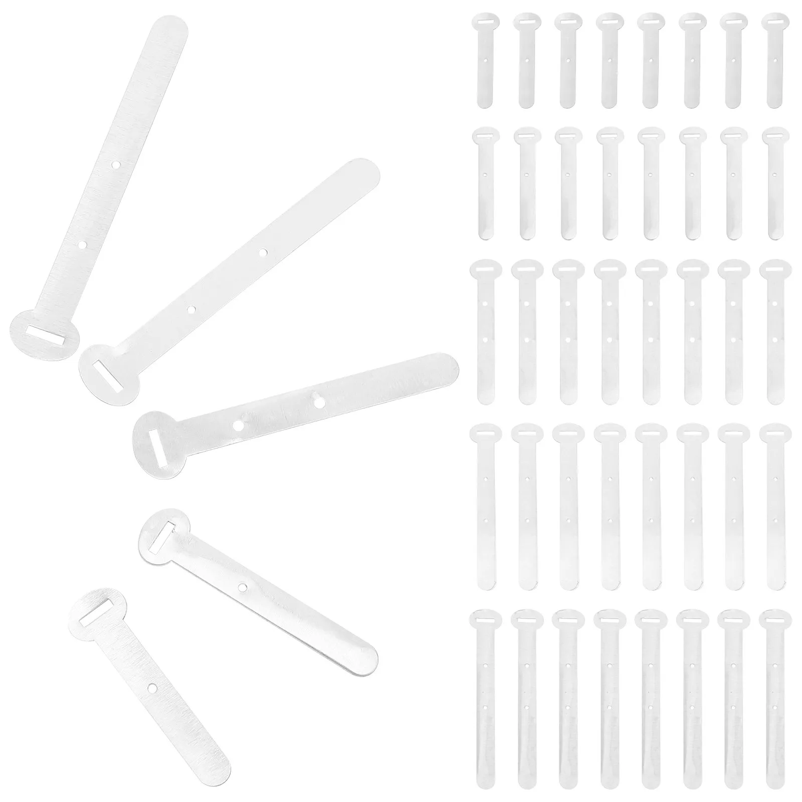 325pcs Steel Cable Tie Heavy Duty Metal Wire Fastener For Industrial Pipe Clip Electrical Repair Outdoor Cable Management