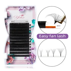Yelix Easy Fanning Eyelash Extension Handing Making Fast Bloom Flowering Eyelash Individual Lashes Makeup tools Fast Shipping