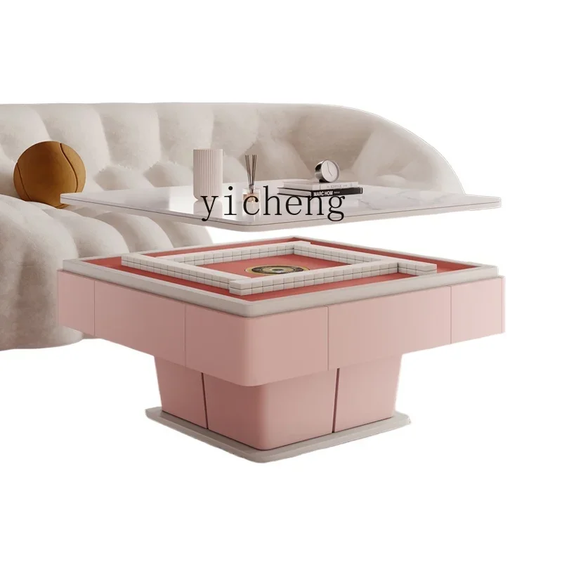 

ZK lifting mahjong table coffee table dual-purpose integrated living room household multi-function automatic mahjong machine