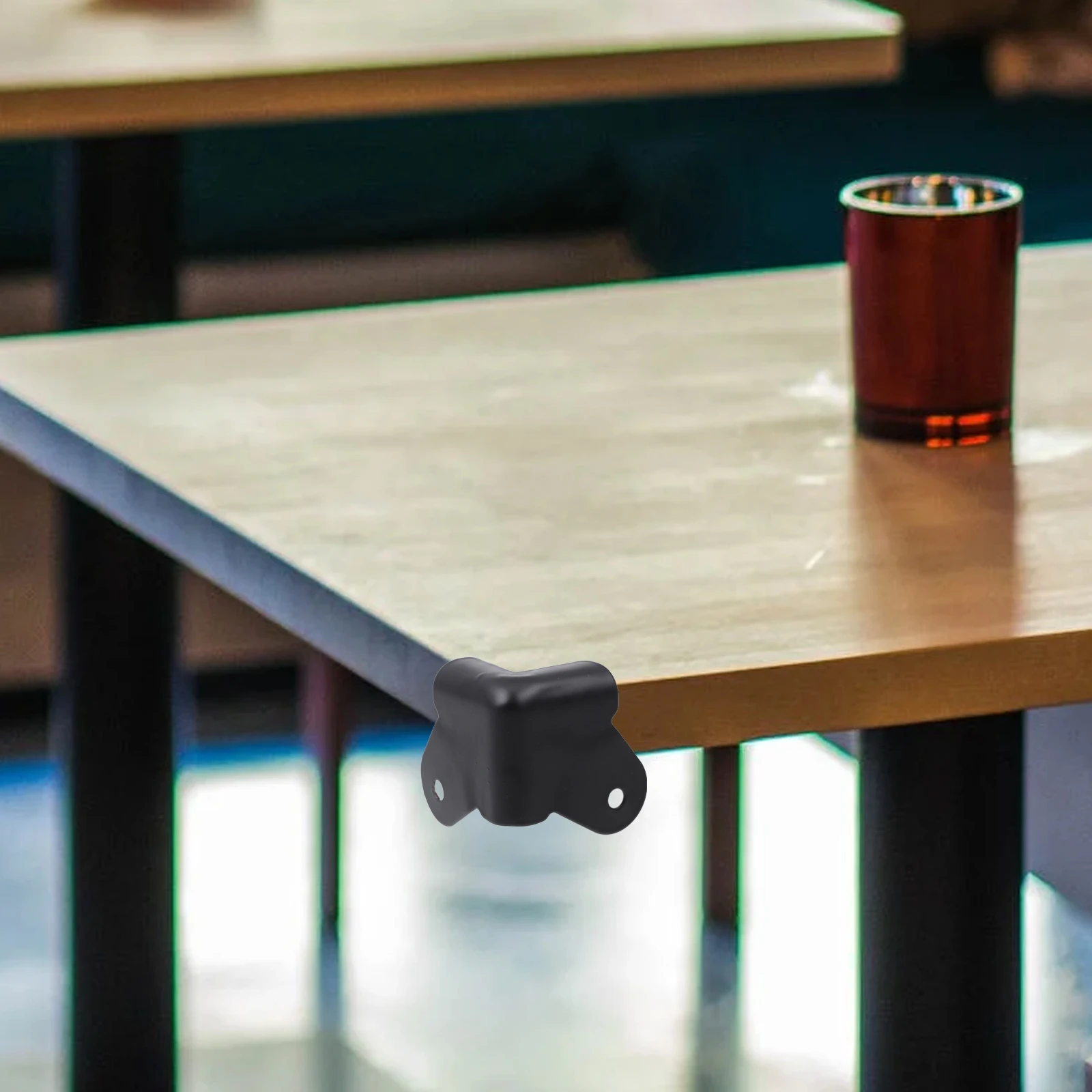 16 шт. угловая защита, черные железные угловые чехлы для динамиков для сценического оборудования, домашний шкаф, защита от столкновений