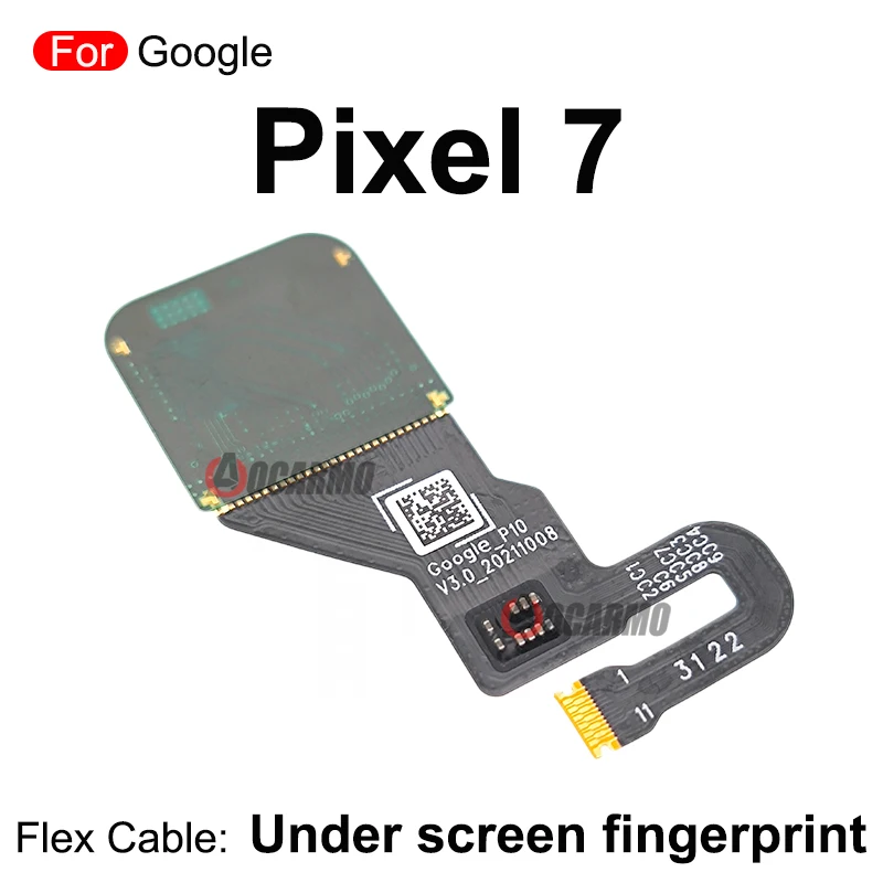 Fingerprint Buttons Flex Cable For Google Pixel 7 6 Pro 6Pro 6A 7A 7Pro Repair Replacement Parts