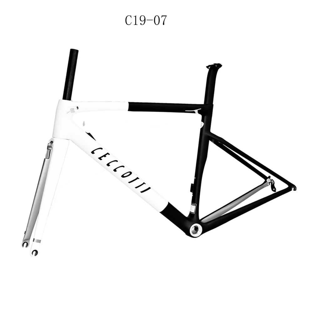 Carbon Road Bicycle Frameset, V Rim Brake Frame, Quick Release, Super Light, 700C Bottom Bracket, BSA, BB30, PF30, T1000, 2024