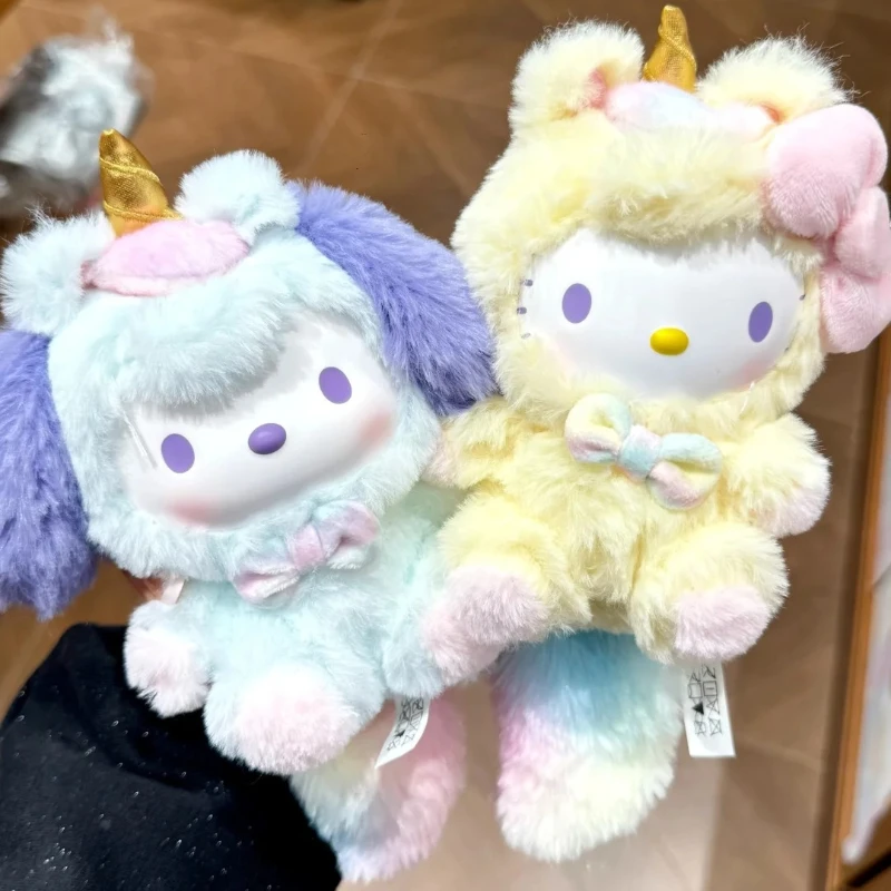 In Stock Sanrio Dreamy Unicorn Series Blind Box Cute Bag Pendant Figure Doll Mystery Box Vinyl Plush Pendant Toys Christmas Gift