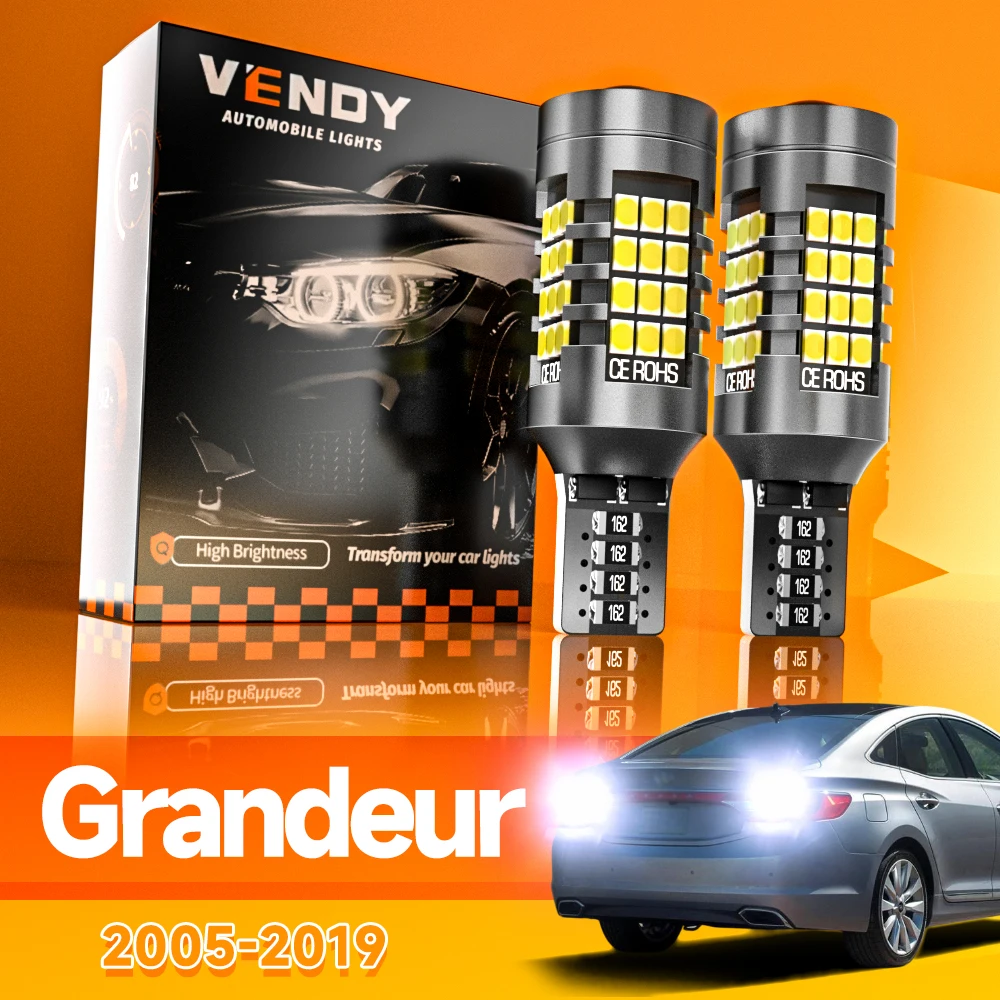 2pcs For Hyundai Grandeur 2005-2020 LED Reverse Light Backup Lamp 2006 2007 2011 2012 2013 2014 2015 2016 Canbus Accessories