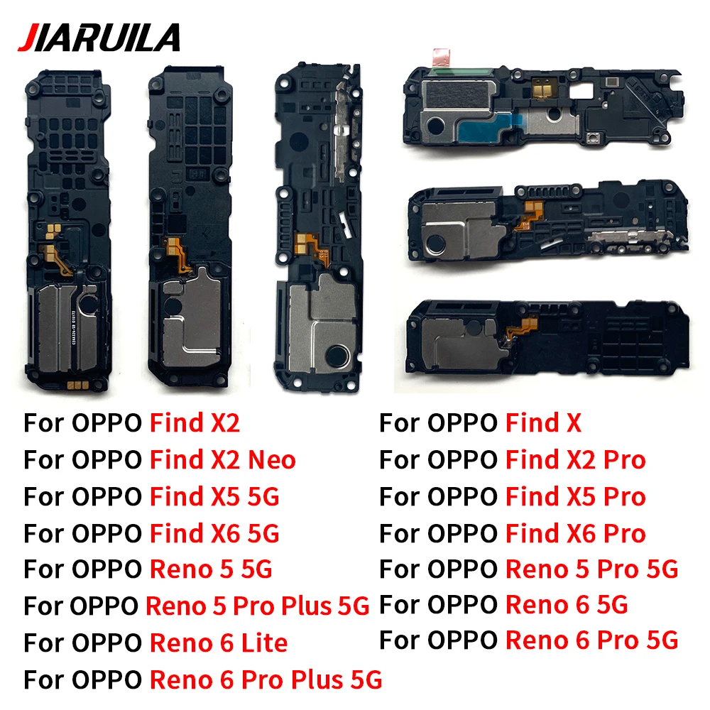 For Oppo Find X X2 Neo X5 X6 Pro Reno 5 6 Lite Pro Plus Loudspeaker Buzzer Louder Speaker Inner Sound Speaker Buzzer Parts