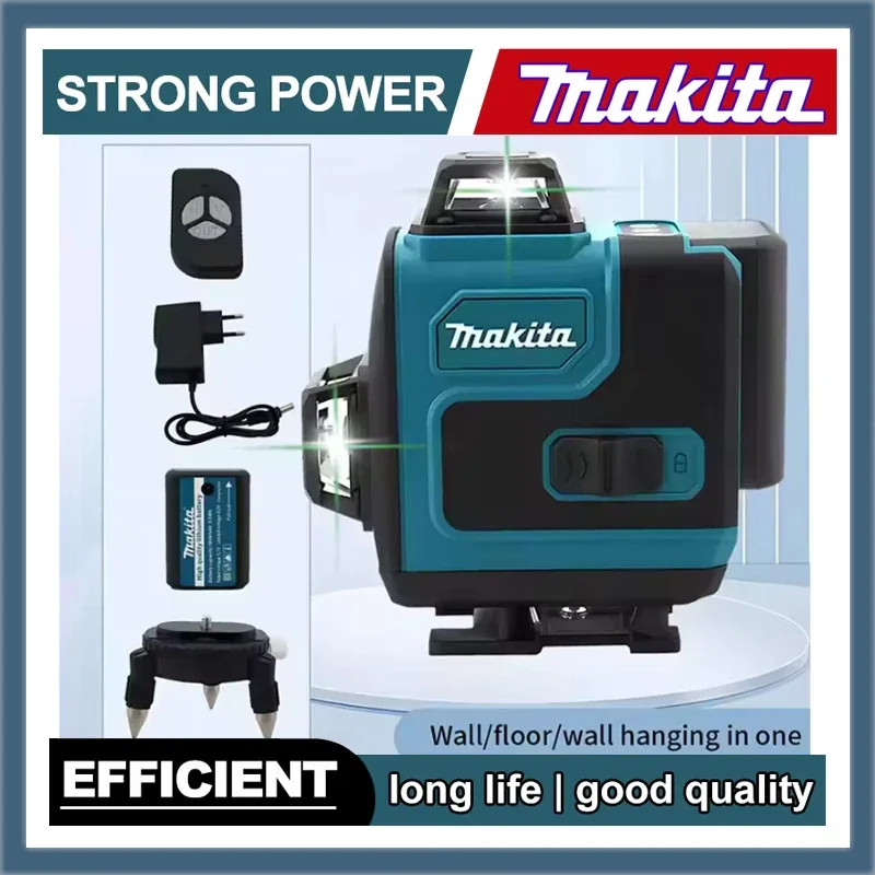 

Makita 16-Line 360 Horizontal Vertical Cross Level High-Precision Green Light Laser High-Precision Wall-Mounted PortableTool