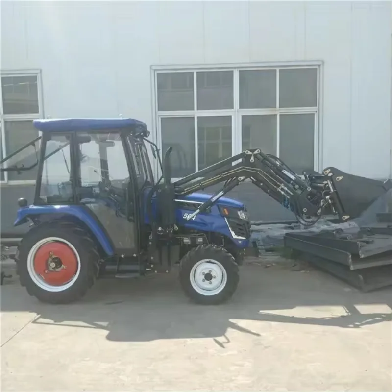 40hp 50hp tractor with front end loader and backhoe customized