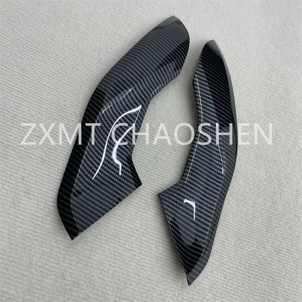 The motorcycle fairing is suitable for the carbon fiber fuel tank small plates of S1000R 2021, 2022, 2013 and 2014 models