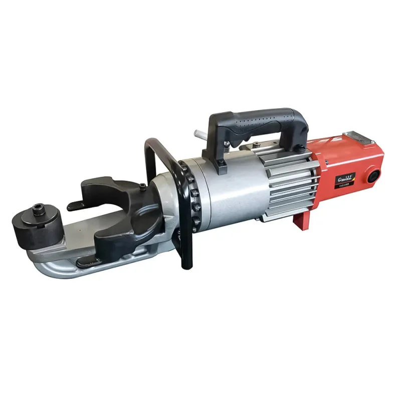 

Modular Handheld Carbon Steel Rebar Bending Machine With Replaceable Straightening Head | Semi-Automatic 16-36 Mm Diameter R