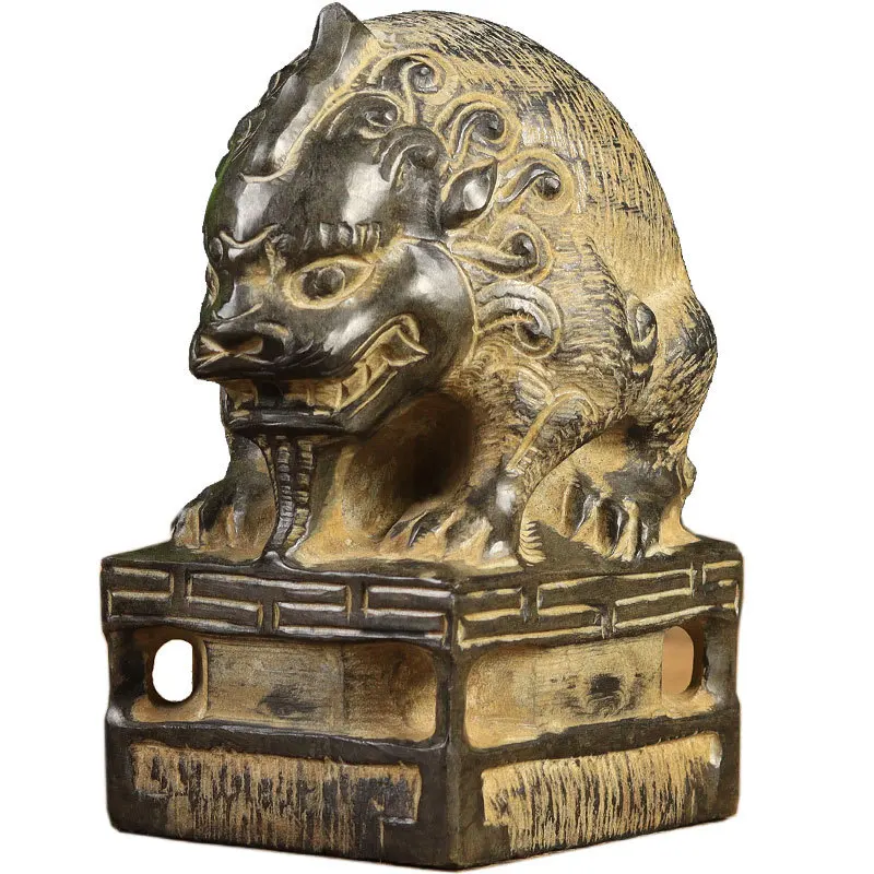 

Retro suction beast, water avoidance beast, antique ornament lion