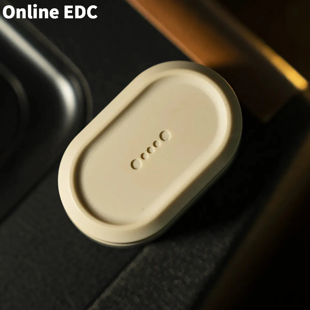 NADO EDC Fidget Slider soulagement du Stress jouet acier inoxydable titane Zirconium Push Slider Fidget jouets pour adultes