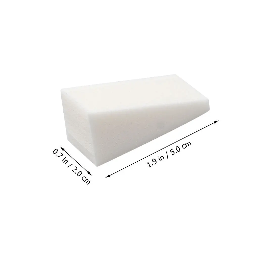 48Pcs Wedges Makeup Sponge Quality Soft Washable for Precise Eye Nose Touch Up and Gradient Nail Art Manicure